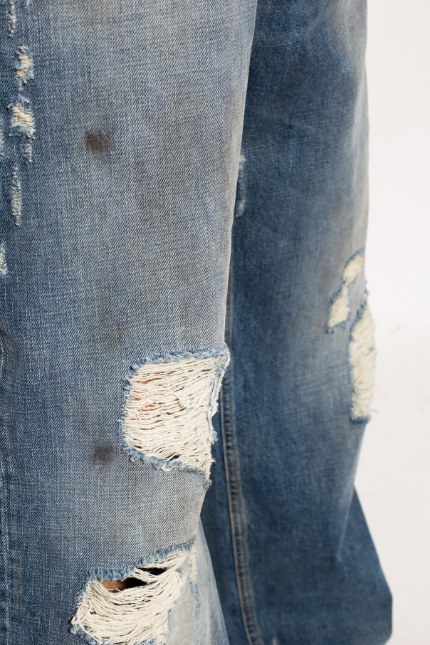 Jeans with vintage effect Dolce & Gabbana Jeans with vintage effect Dolce & Gabbana